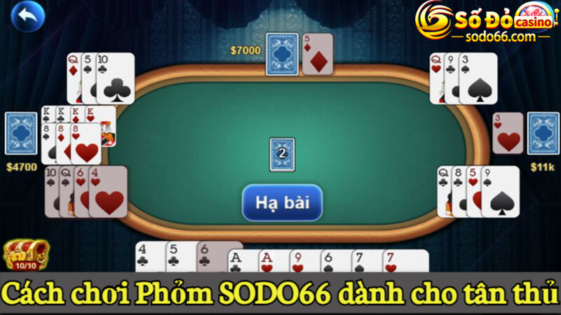 Cách chơi Phỏm SODO66 