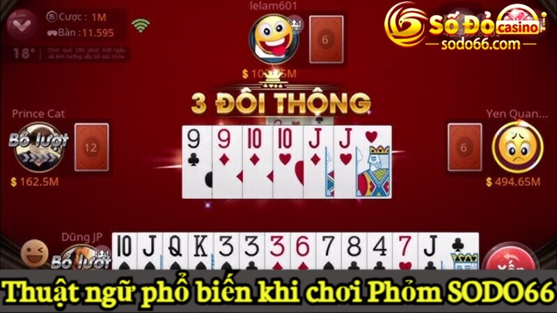 Thuật ngữ Phỏm SODO66