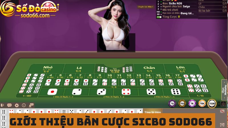 Giới thiệu về trò chơi cá cược Sicbo SODO66 