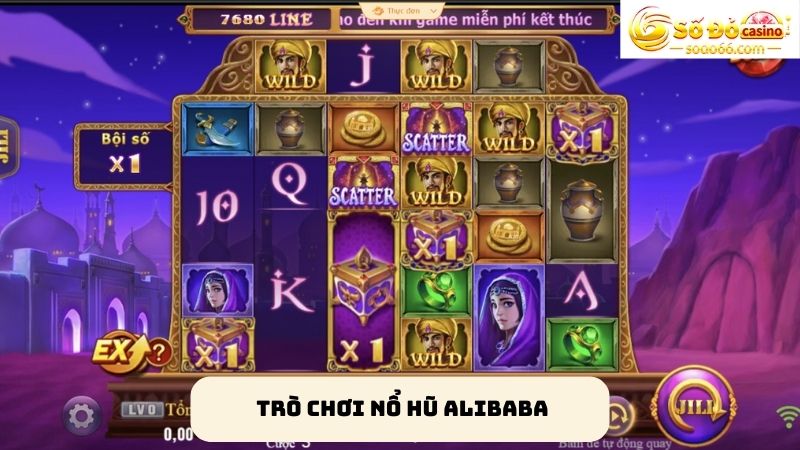 Phiêu lưu săn kho báu trong slot game AliBaba