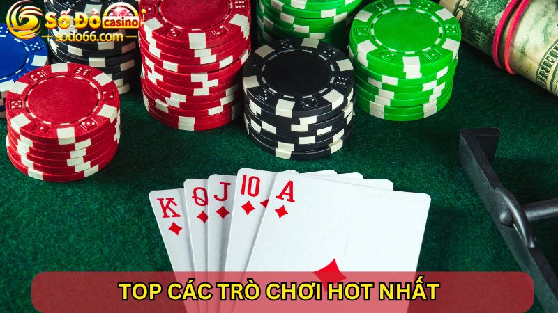 Top các trò chơi bài đổi thưởng hot nhất